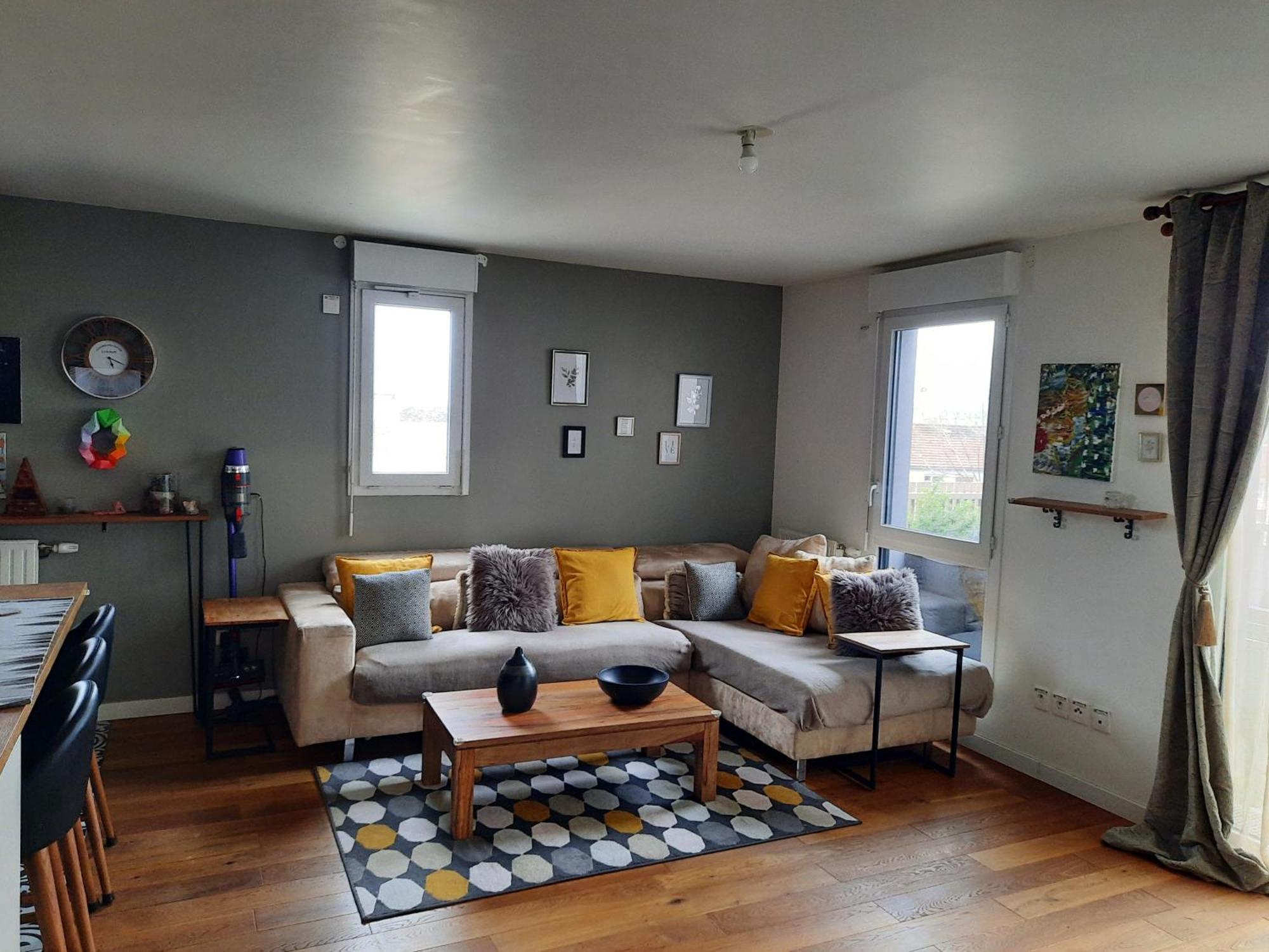 Magnifique Appartement Avec Terrasse Et Parking, 8 Personnes Nanterre Ngoại thất bức ảnh